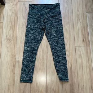 Green and Black Cropped Leggings TBD P